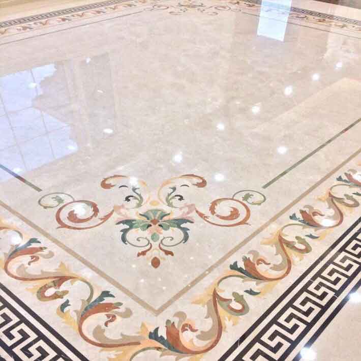mẫu nền nhà dá marble hoa văn đep